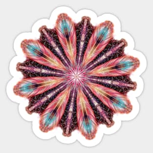 Passion - Lace, Feathers and Hat Pins Sticker